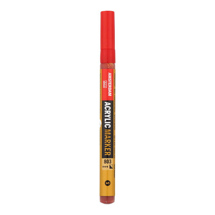 Amsterdam Marcador Acrílico 2 mm Oro Oscuro 803 Amsterdam Marcador Acrílico 2 mm Oro Oscuro 803
